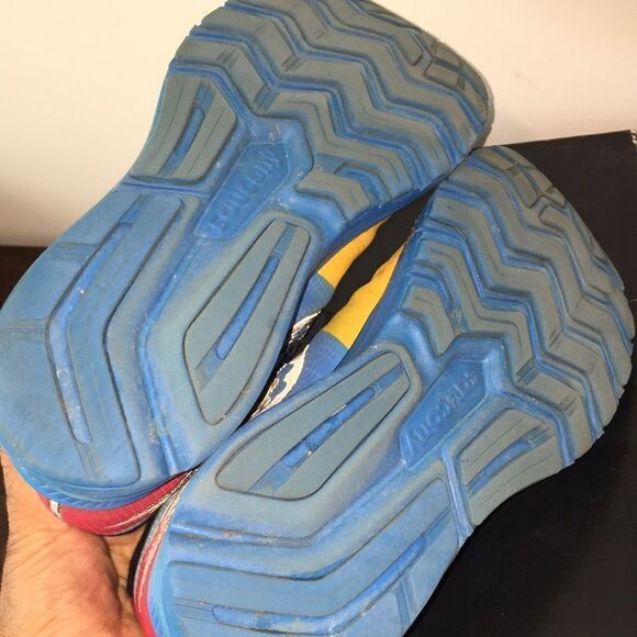 Saucony Ride 14 Solar Chill Sunshield Rainbow Running Marathon Training shoes - Picture 6 of 8